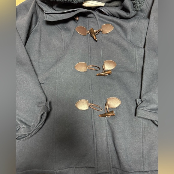 Market & Spruce women’s Peacoat zip up with clasps in front size 2X - Picture 5 of 5